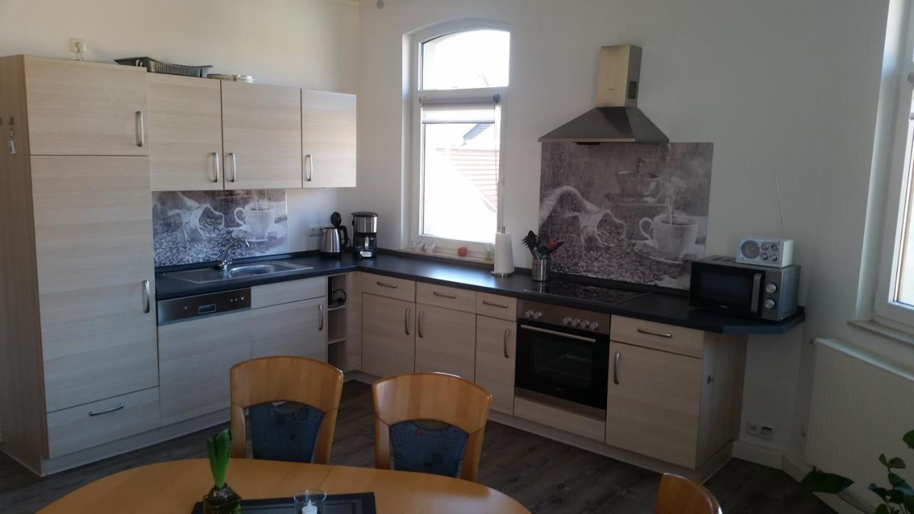 Ferienwohnung "Burgblick" An der Schmucke Exterior foto