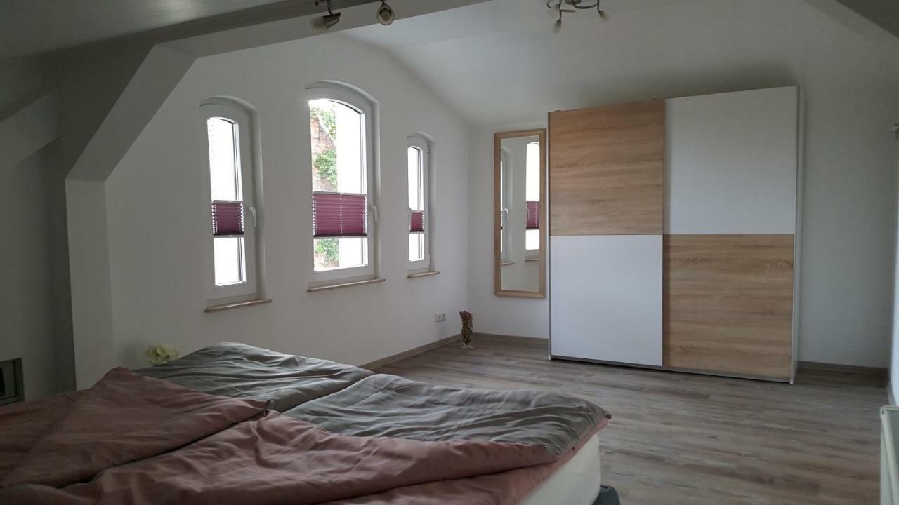 Ferienwohnung "Burgblick" An der Schmucke Exterior foto